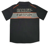 Harley-Davidson® Kurzärärmel-Hemd von Child, Black Ref