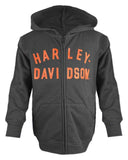 Harley-Davidson® encapuchado y zip francés Terry Baby Ref. 6580207