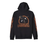 Harley Davidson Sweatshirt Rising Eagle Herren - Harley Black. Ref.96519-24VM