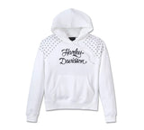 Sweat-shirt Harley Davidson avec pull pour femmes avec Borchia - Bright White Ref.