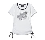 Harley Davidson Illuminati Bar & Shield Women's - Bright White Ref. 96592-24VW