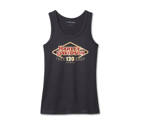 Harley Davidson Frauen 120 -jähriges Jubiläum Ultra Classic Tank Top - Ref. 96723-23VW