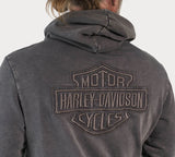 Harley Davidson con el hombre Kickstart Capucha - Blackerned Pearl Ref.96773-23vm