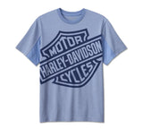 Harley Davidson T -Shirt Performance Herren -Treue - Colony Blue Ref.968222223vm