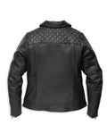 Harley Davidson Harley-Davidson® Jacket Woman Bezel Biker Collar Leather Jacket Ref.97006-22ep