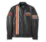 HARLEY DAVIDSON Giacca in pelle 120° Anniversario da uomo REF.97051-23VM