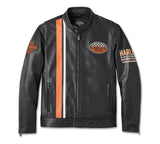 Harley Davidson Leder Jacke 120. Männer Jubiläum Ref.97051-23VM