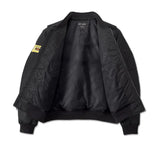 Harley Davidson bomber jacket at the crank men - Harley Black. Ref.97450-24vm