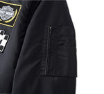 HARLEY DAVIDSON Giacca bomber At the Crank da uomo - Harley Black. REF.97450-24VM