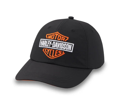 HARLEY DAVIDSON CAP ADMISable Three Stars Bar & Shield - Harley Black. Réf.97633-25vw