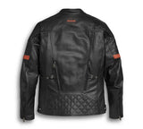 Harley Davidson Lederjacke für wasserdichte Männer Vanocker H-D mit dreifacher Entlüftungssystem Ref.98000-20em