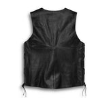 Harley Davidson leather vest Tradition II as a man Ref. 98024-18vm