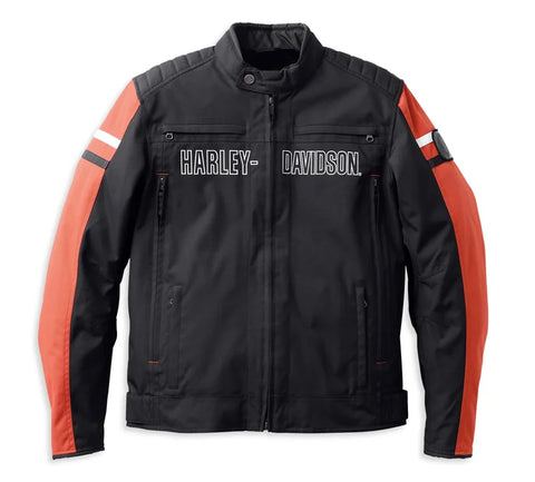 HARLEY DAVIDSON Giacca impermeabile in tessuto Hazard da uomo REF. 98126-22EM