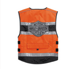 Harley Davidson Gilet Haute visibilité réfléchie pour hommes approuvés pour hommes CE 98157-18EM