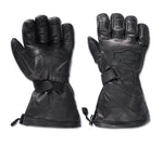 Harley Davidson Handschuhe Gauntlet Circuit II in wasserdichtem Leder, als Mann Ref. 98196-24VM