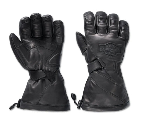 Harley Davidson Gloves Gauntlet Circuit II en cuero impermeable, como un hombre ref. 98196-24VM