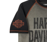 T-shirt Harley Davidson Raglan Iron Men's Bar Ref.99187-24VM