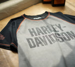 Camiseta Harley Davidson Raglan Iron Men's Bar Ref.99187-24VM