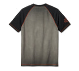 Camiseta Harley Davidson Raglan Iron Men's Bar Ref.99187-24VM