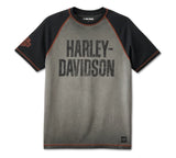 Harley Davidson T-shirt Raglan Iron Men's Bar Ref.99187-24vm