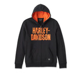 Harley Davidson with hood and zipper bar font men's ref. 99191-24vm