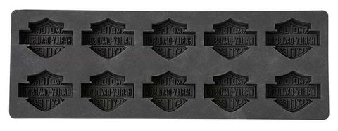 Harley-Davidson® Core Bar & Shield Silicon Ice Cube Tably, Black HDX-98500 Item Ref.HDX-98500