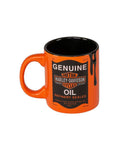 Tazza Harley-Davidson® Oil Can Bar & Shield Logo 18 oz. Tazza da caffè in ceramica arancione REF.HDX-98642
