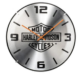 Harley Davidson Convex Wall Clock Bar & Shield Ref.HDX-99245