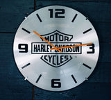 HARLEY DAVIDSON Orologio da parete convesso Bar & Shield REF.HDX-99245