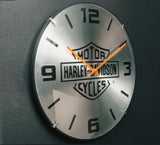 Harley Davidson Convex Wall Clock Bar & Shield Ref.hdx-99245