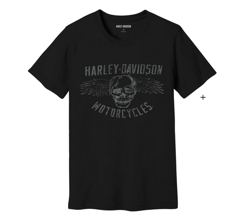 Harley Davidson Herrenschädel T-Shirt Ref.9610-23VM