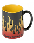 HARLEY DAVIDSON TAZZA H-D SCULPTED FLAMES MUG REF. HDX-98604