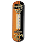 HARLEY-DAVIDSON Authorized Service Tin Thermometer, 8 W x 26.75 H HDL-10093