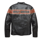 Harley Davidson Chaqueta de cuero Victory Lane Men's Omegled Men Ce Ref. 98027-18EM
