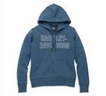 Harley Davidson Hooded Sweatshirt Woman Hoodie-Knit, Blue Ref. 96085-22vw