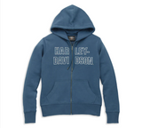 Harley Davidson mit Kapuze mit Kapuzenpullover Hoodie-Knochen, blauer Ref. 96085-22VW