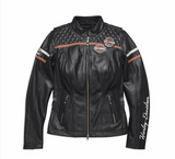 Harley-Davidson Jacket Women in Leather Miss Enthusiast Ref. 98030-18ep